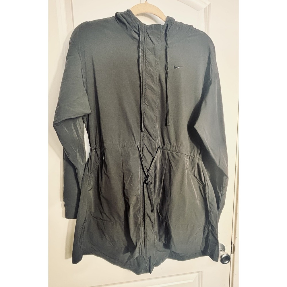 Nike Women’s Dri-FIT Bliss Luxe Anorak Jacket Black Size S DH3527-010